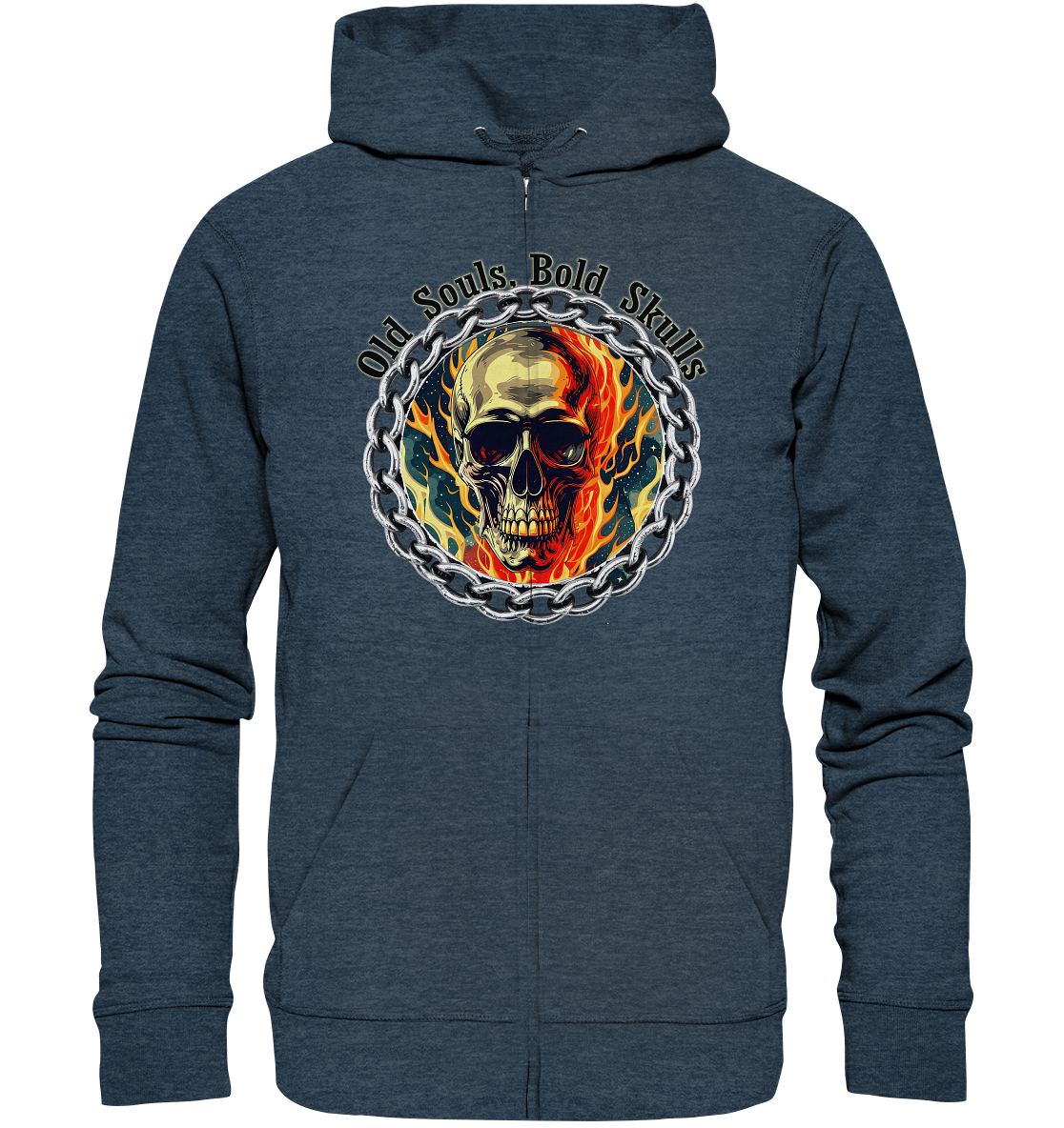 Skull3 - Organic Zipper