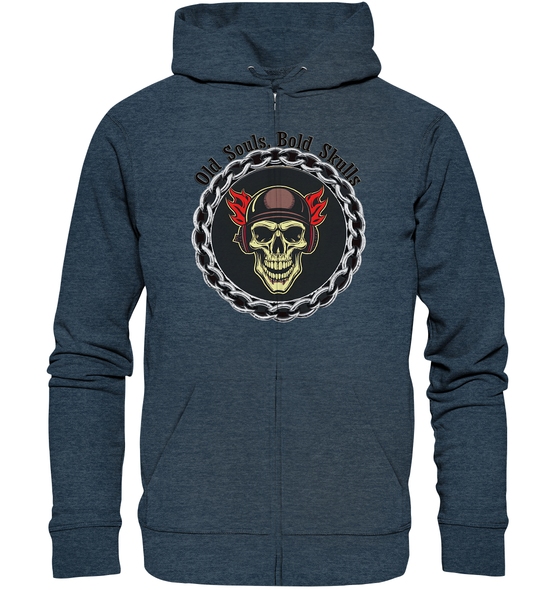 Skull5 - Organic Zipper