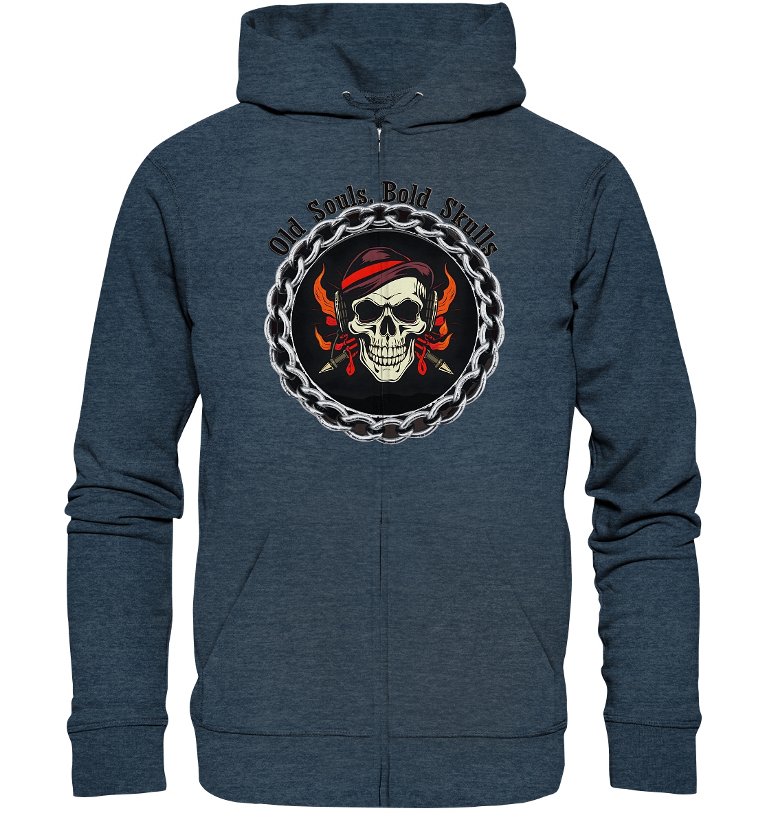 Skull7 - Organic Zipper