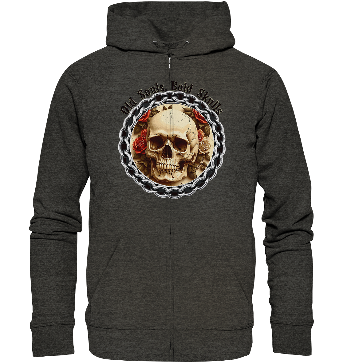 Skull8 - Organic Zipper