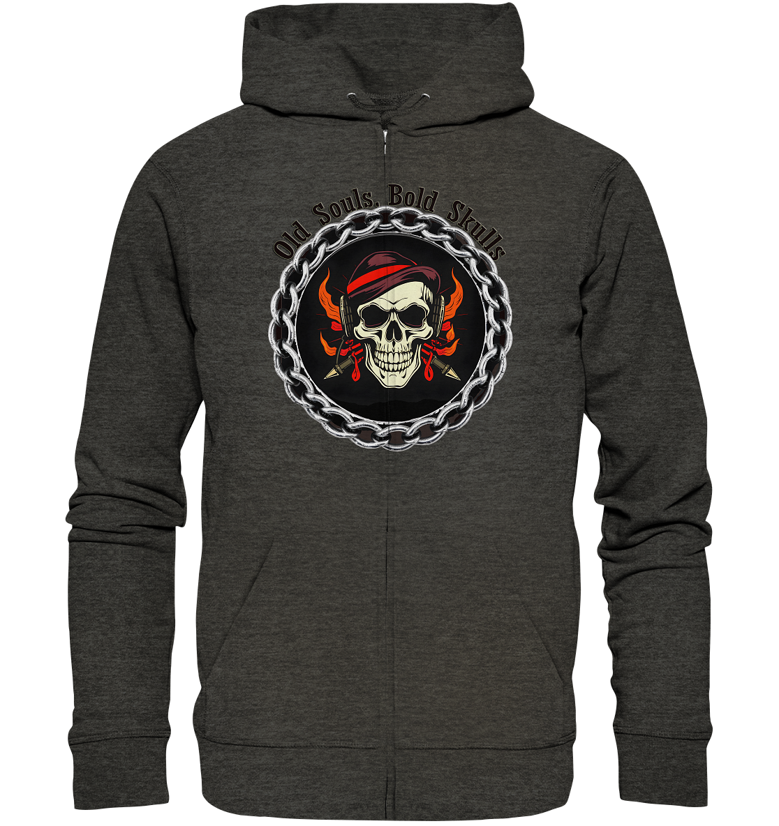 Skull7 - Organic Zipper