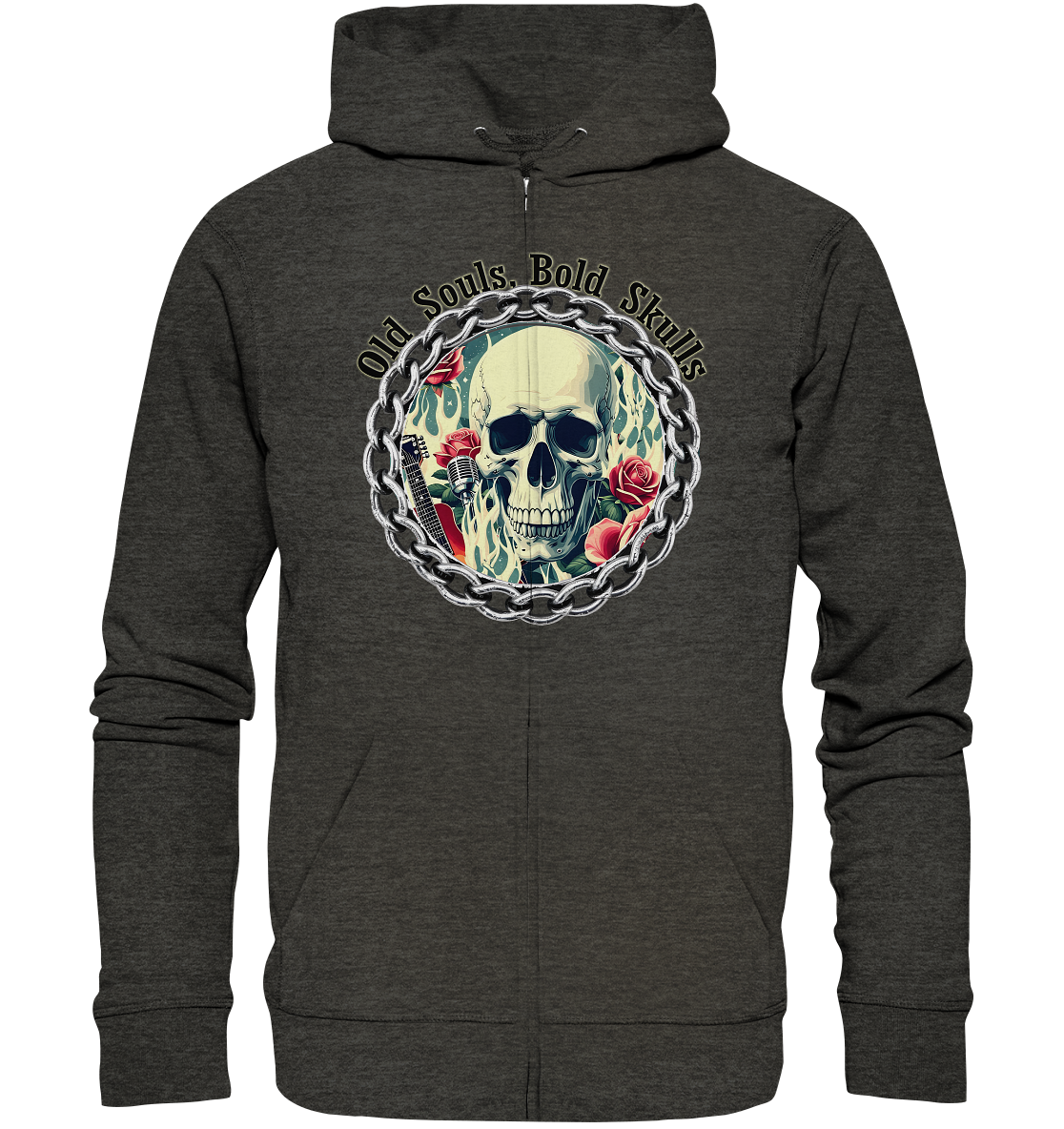 Skull2 - Organic Zipper