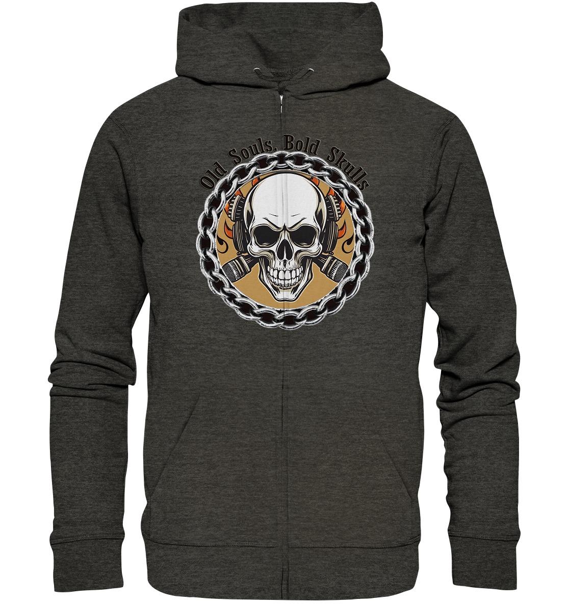 Skull4 - Organic Zipper