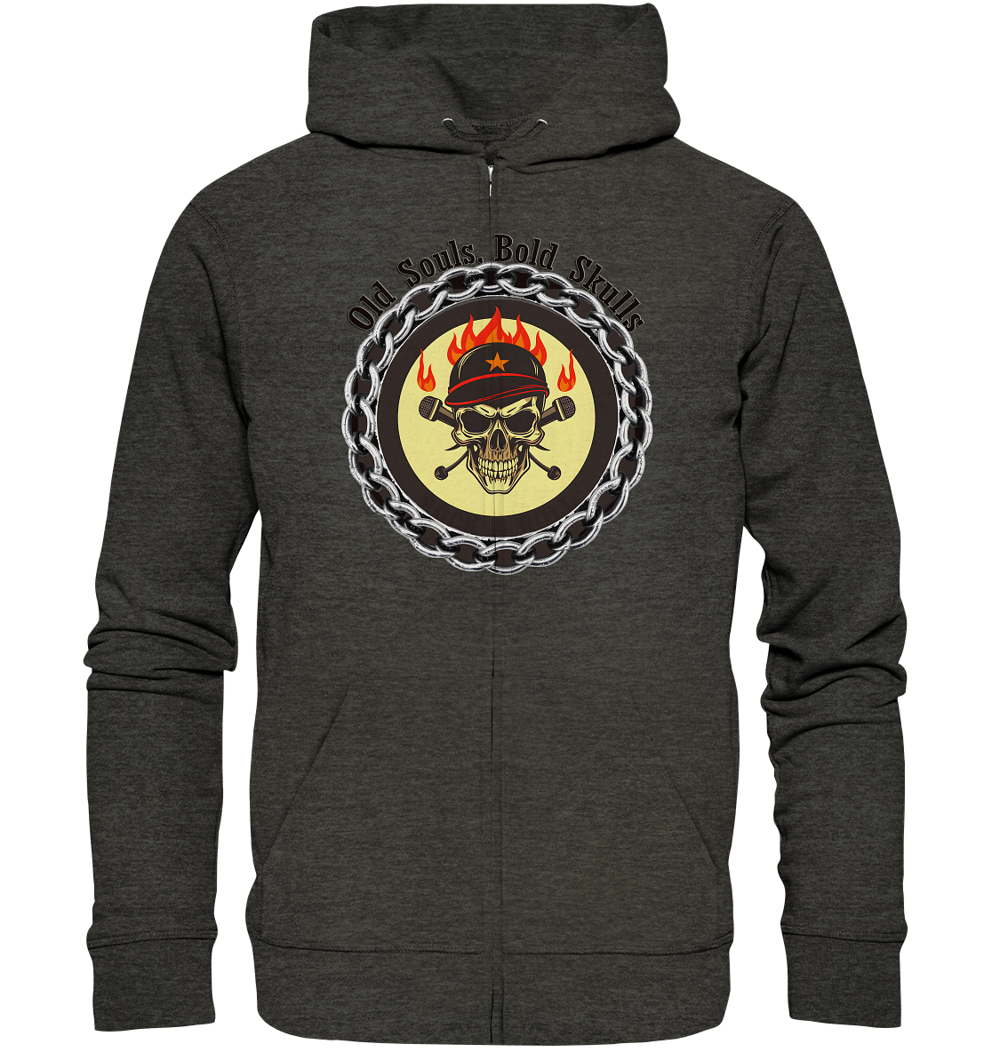 Skull6 - Organic Zipper