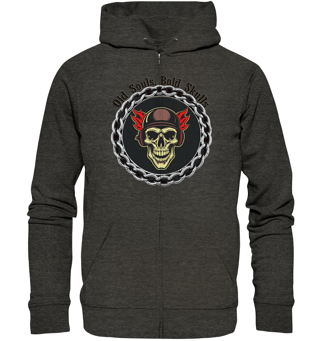 Skull5 - Organic Zipper