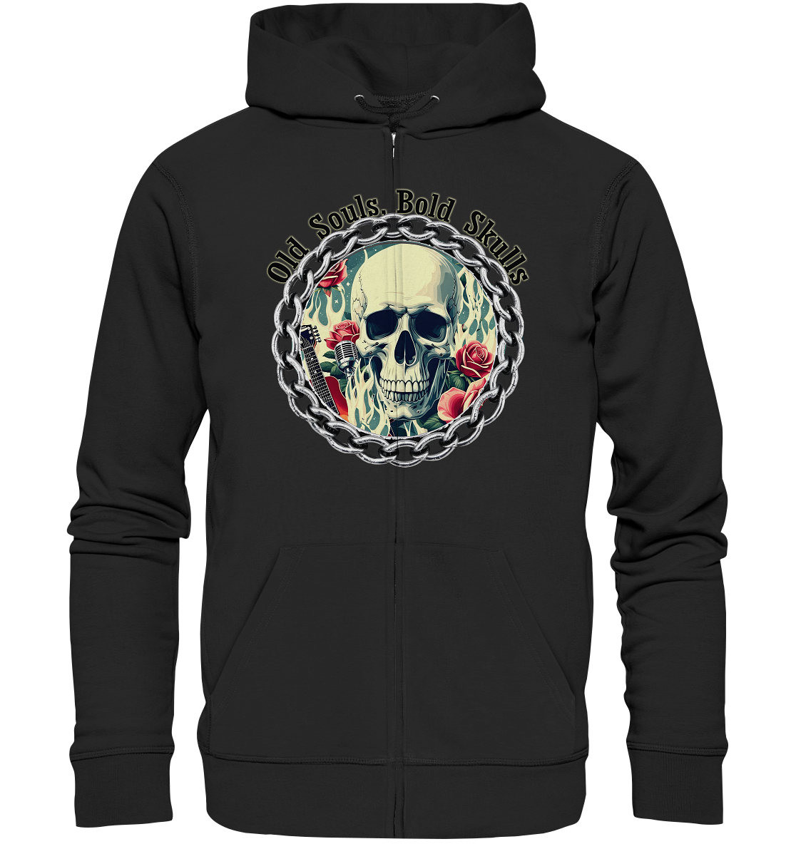 Skull2 - Organic Zipper