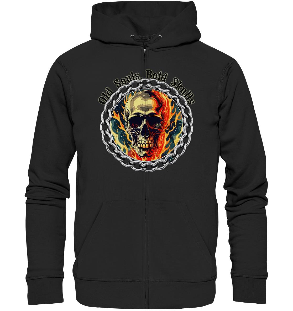 Skull3 - Organic Zipper