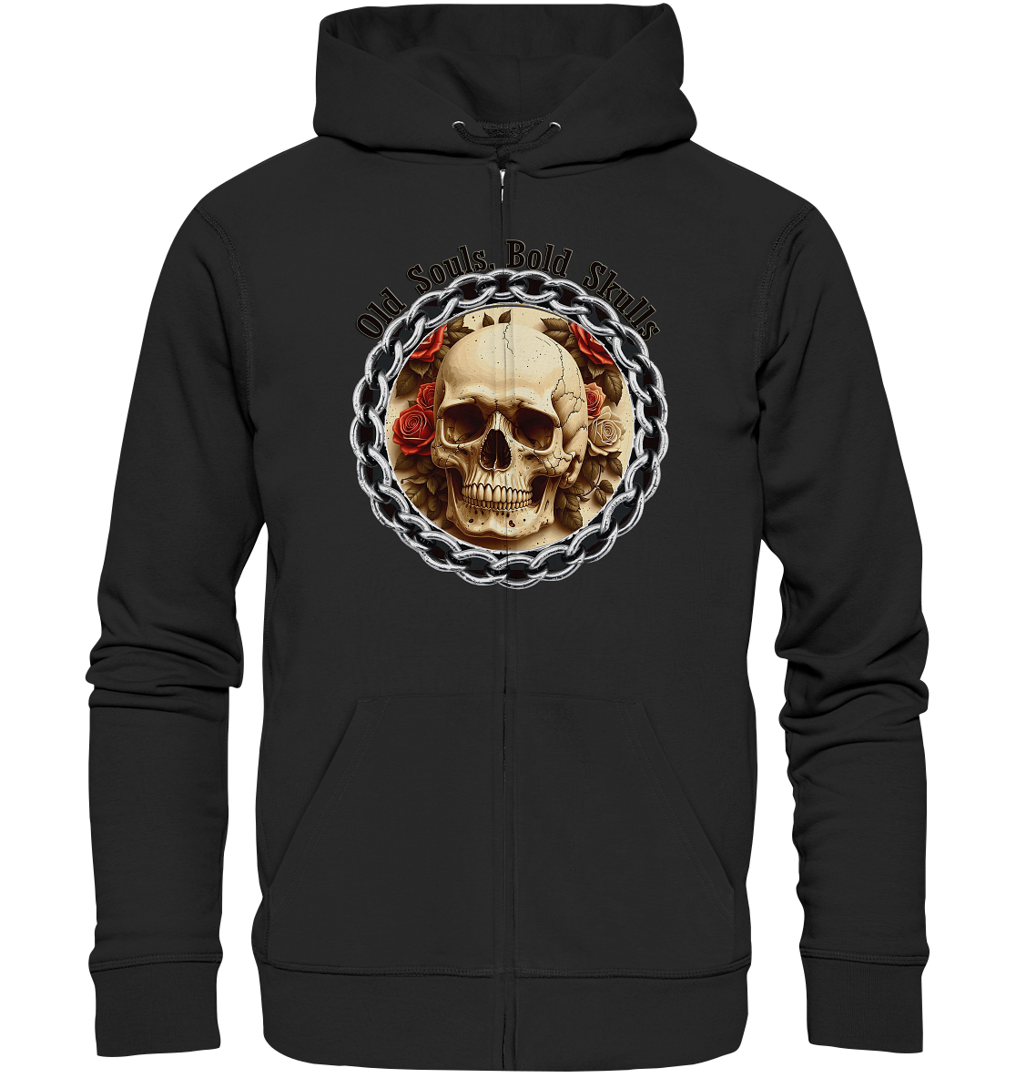 Skull8 - Organic Zipper