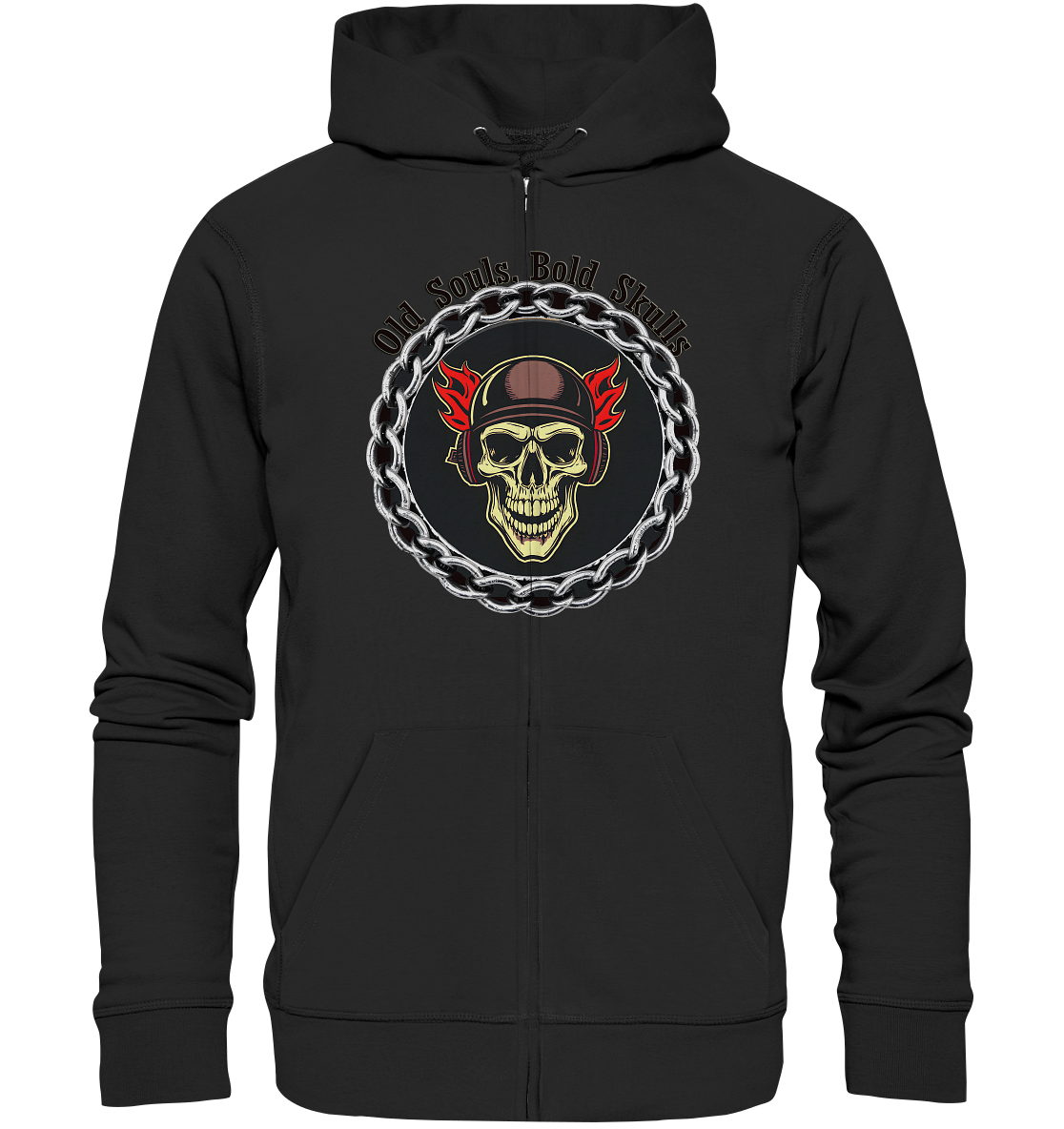 Skull5 - Organic Zipper