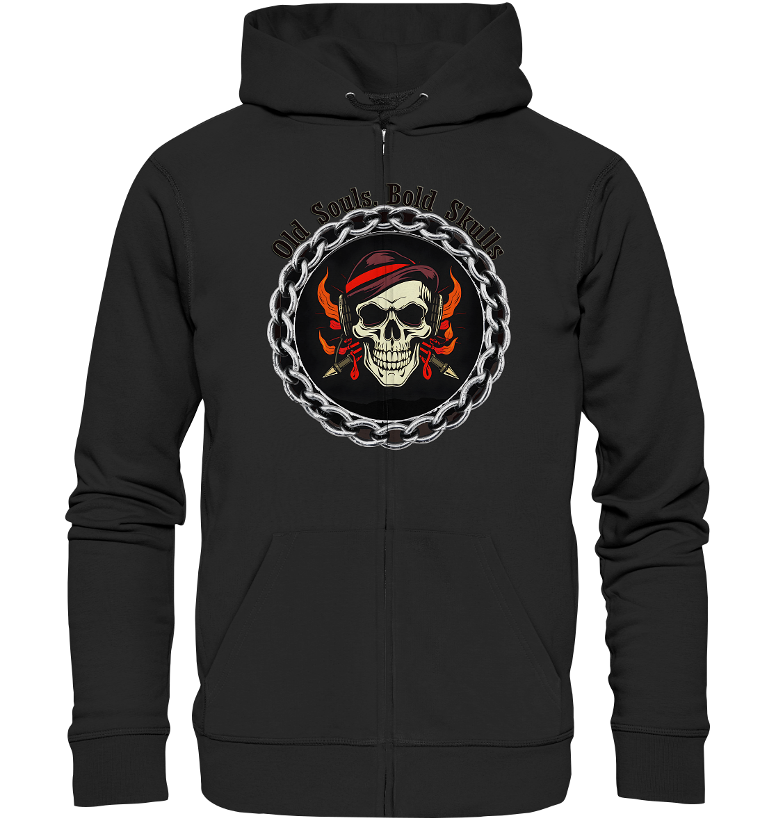 Skull7 - Organic Zipper