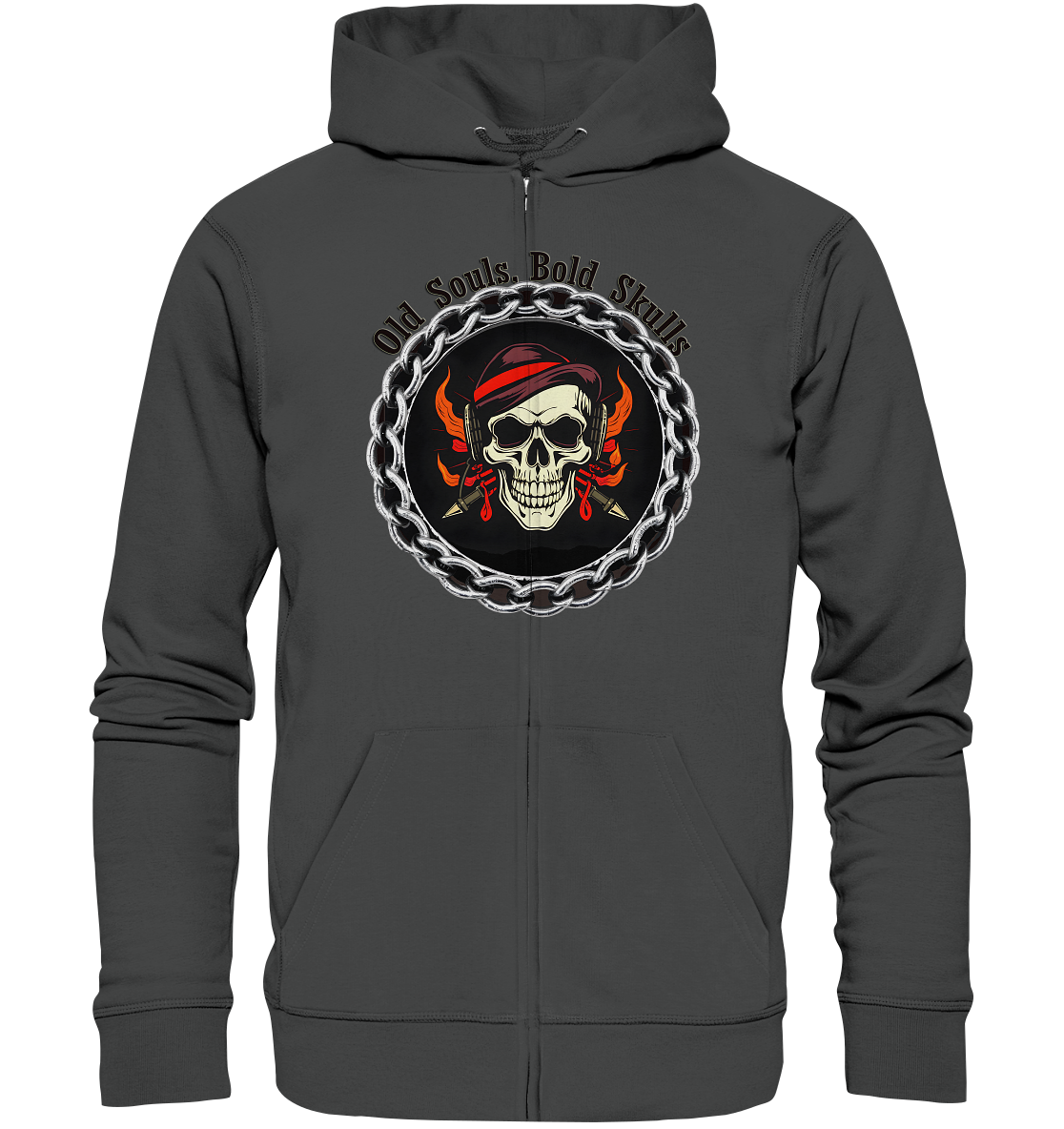 Skull7 - Organic Zipper