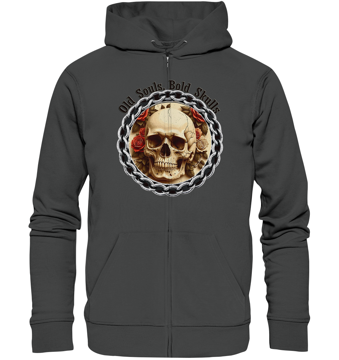 Skull8 - Organic Zipper