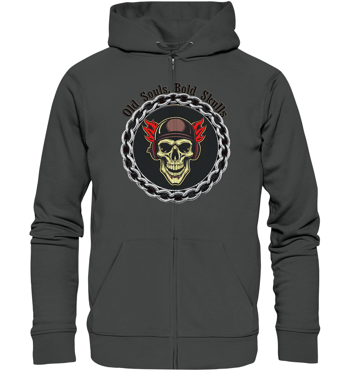 Skull5 - Organic Zipper