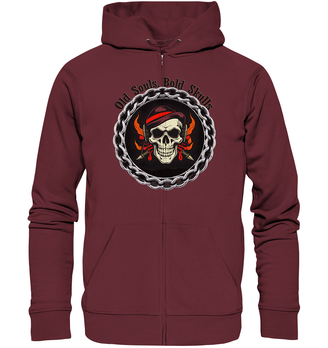 Skull7 - Organic Zipper