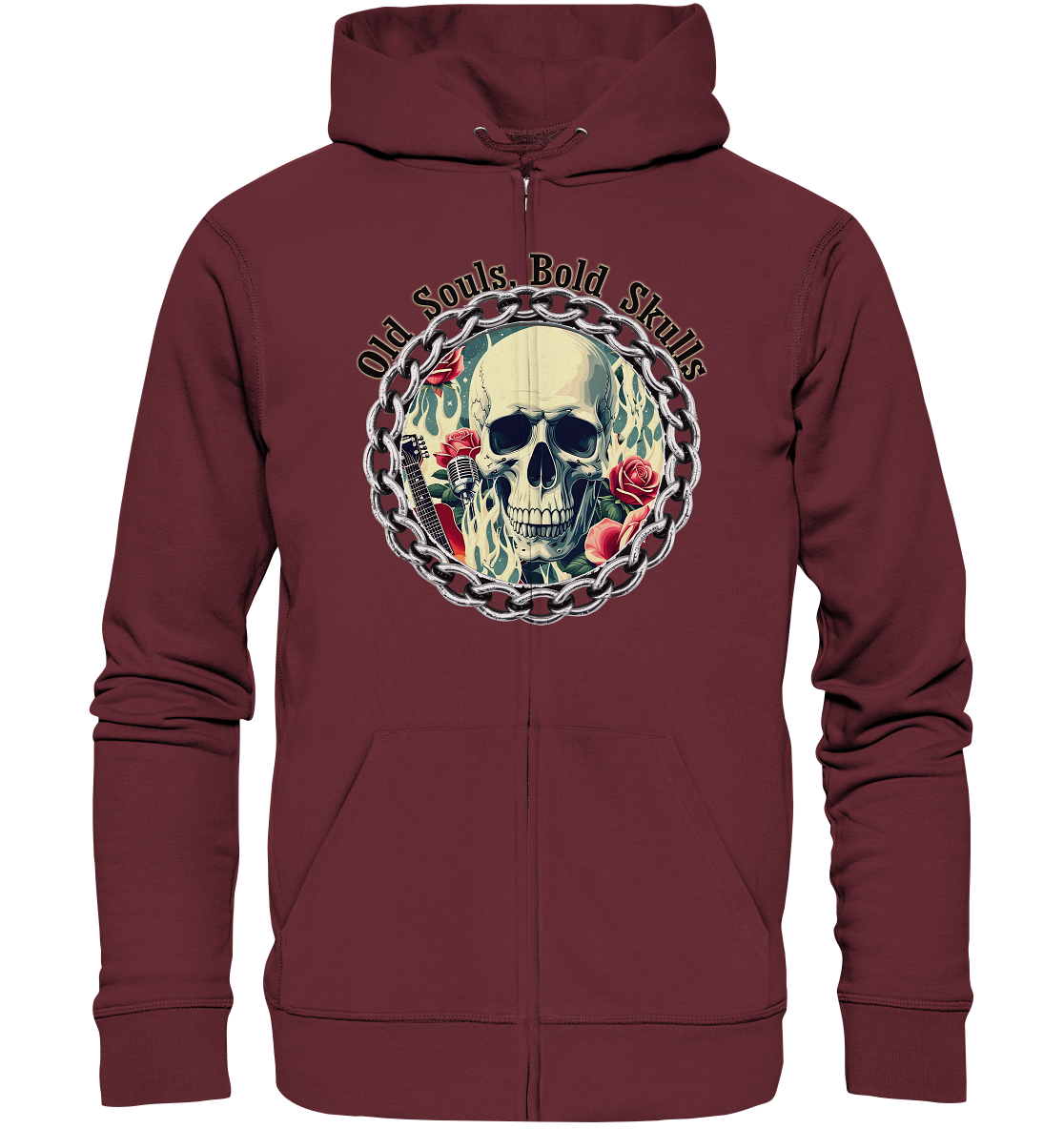 Skull2 - Organic Zipper