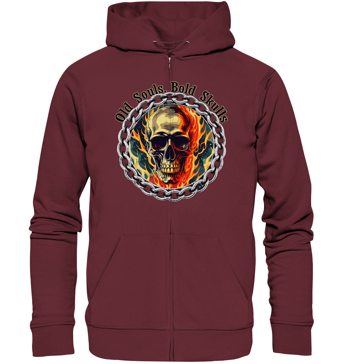 Skull3 - Organic Zipper