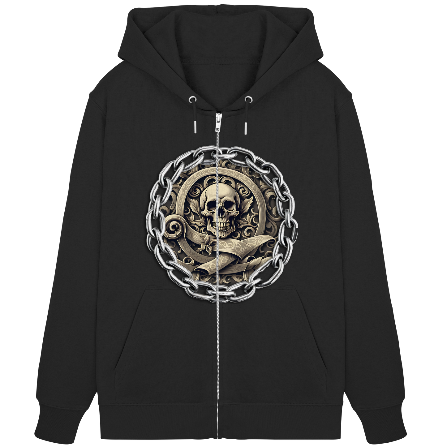 New Deathhead2 - Organic Zipper