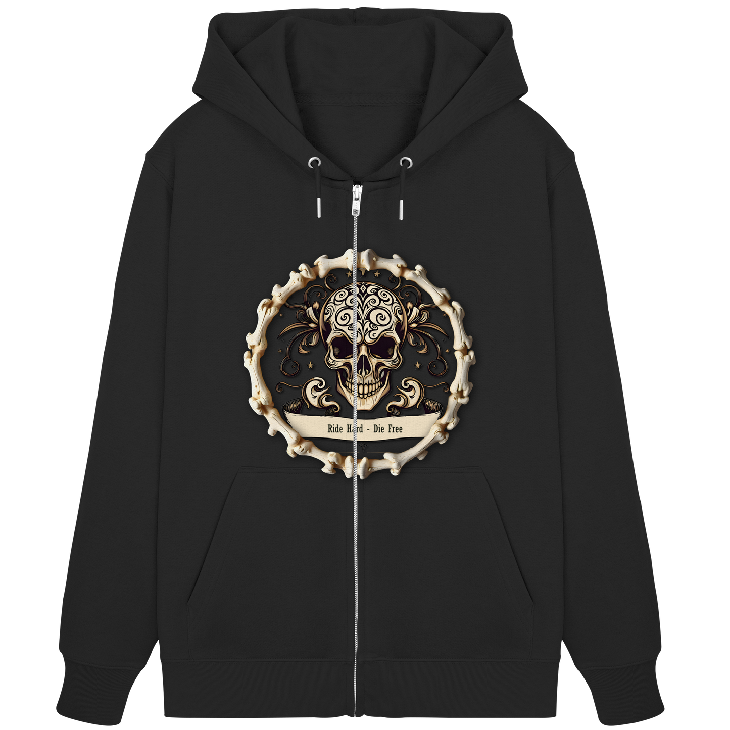 New Deathhead4 - Organic Zipper