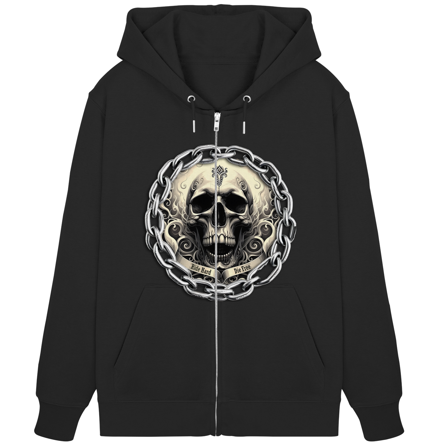 New Deathhead3 - Organic Zipper