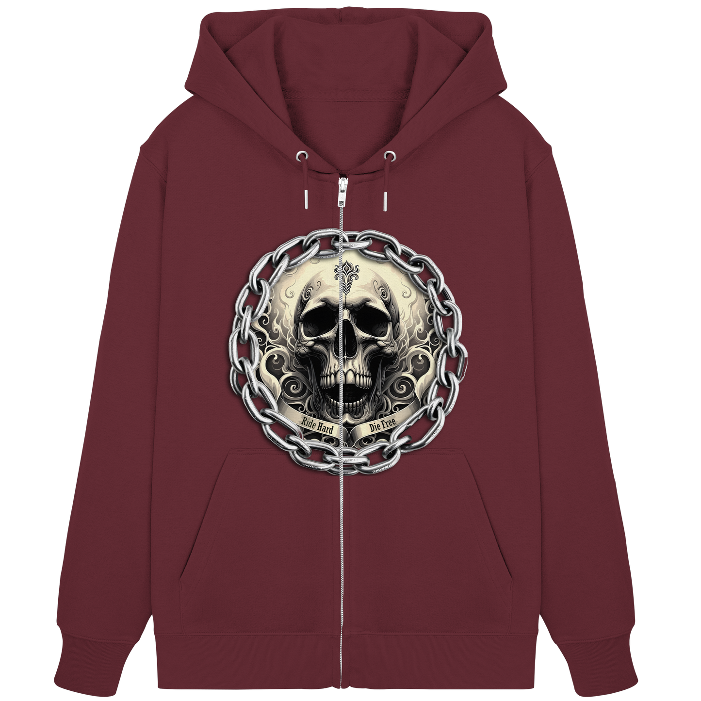 New Deathhead3 - Organic Zipper