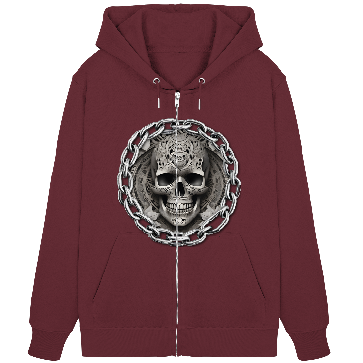 New Deathhead5 - Organic Zipper