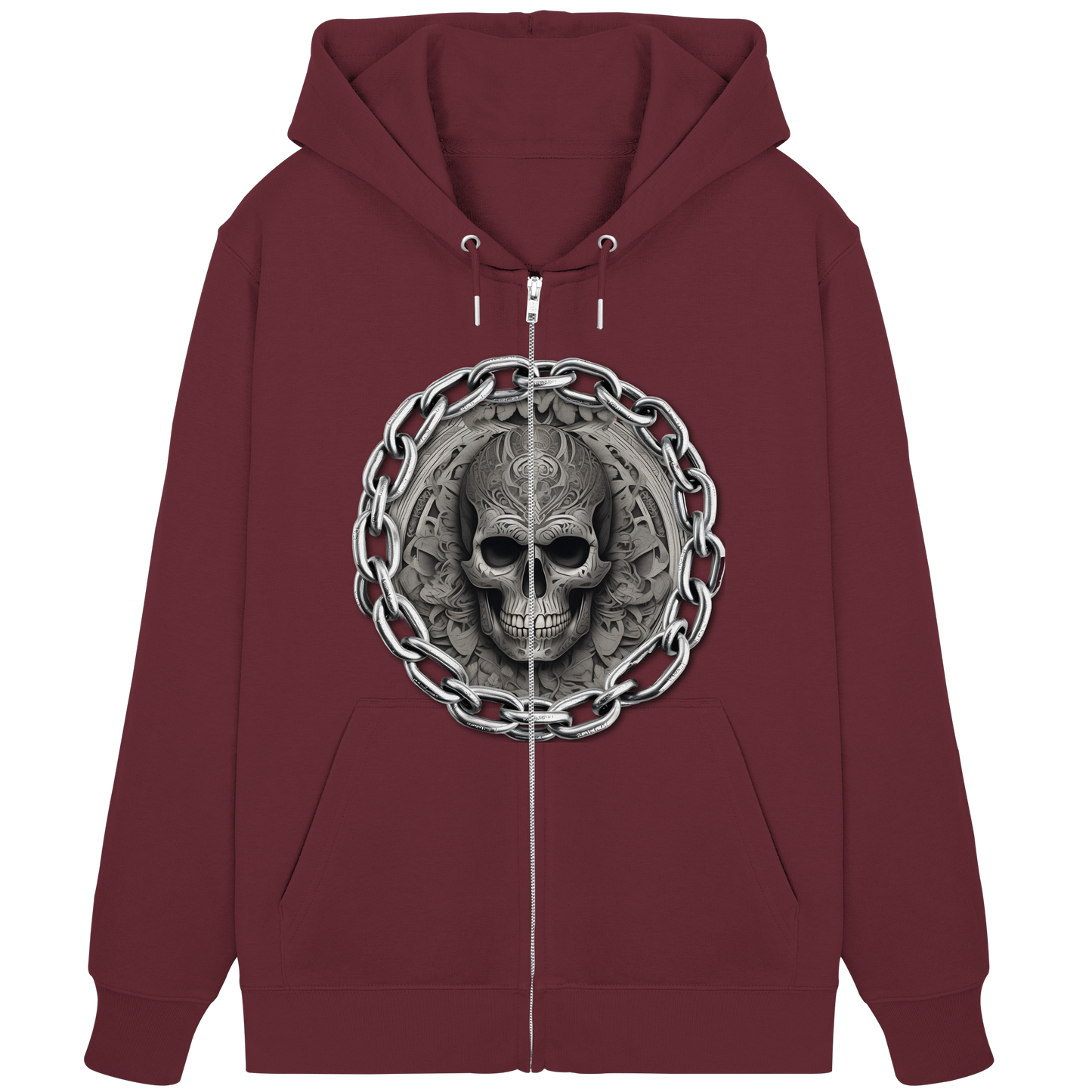 New Deathhead7 - Organic Zipper