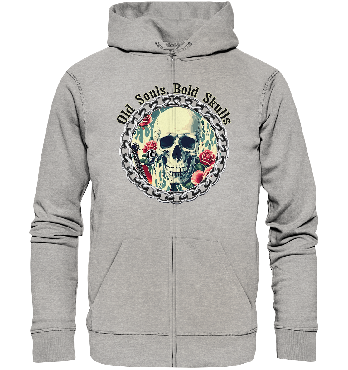 Skull2 - Organic Zipper