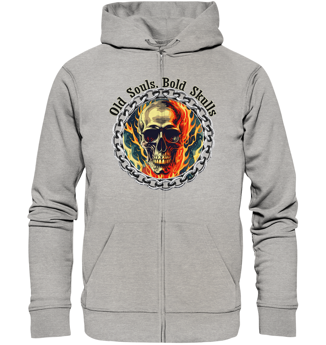 Skull3 - Organic Zipper