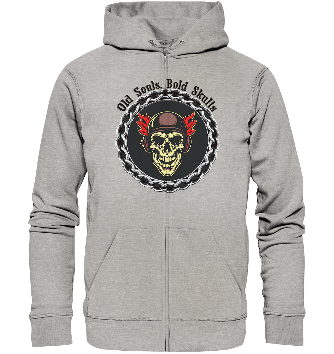 Skull5 - Organic Zipper