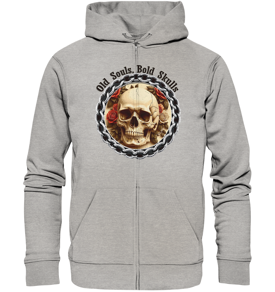 Skull8 - Organic Zipper