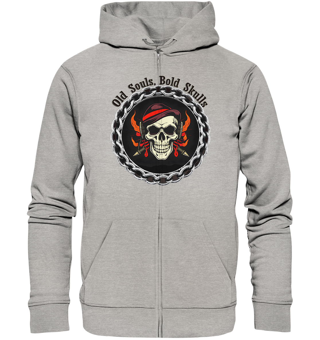 Skull7 - Organic Zipper