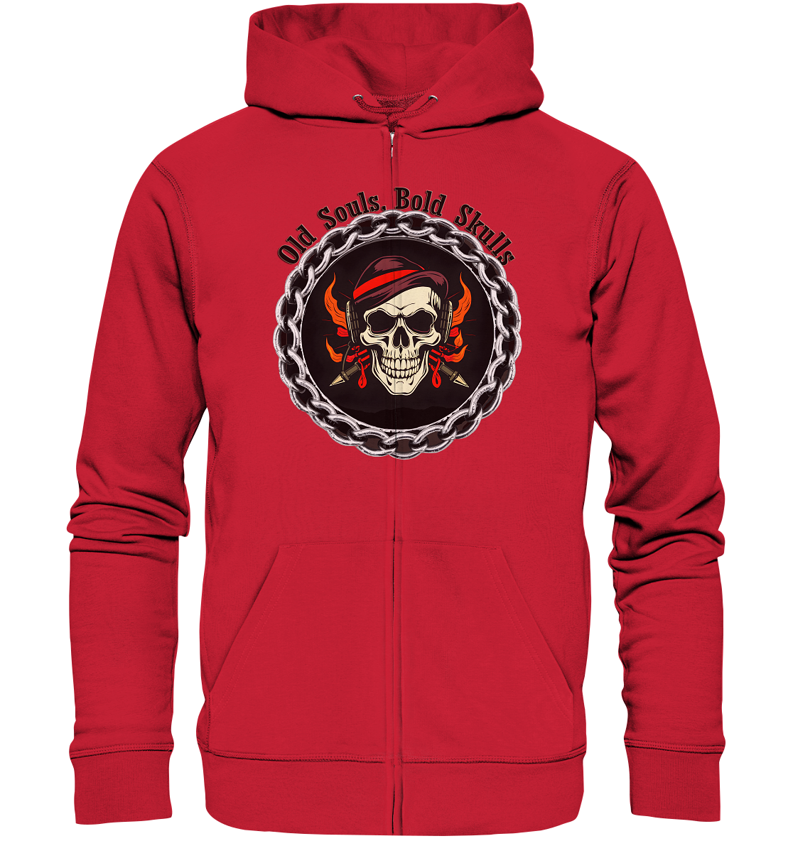 Skull7 - Organic Zipper