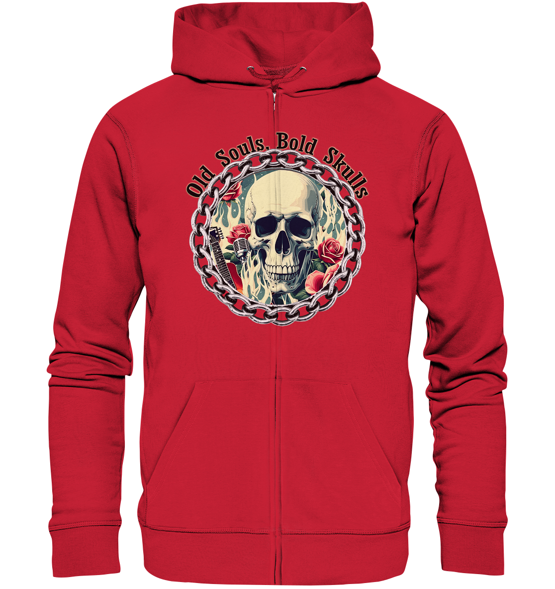 Skull2 - Organic Zipper