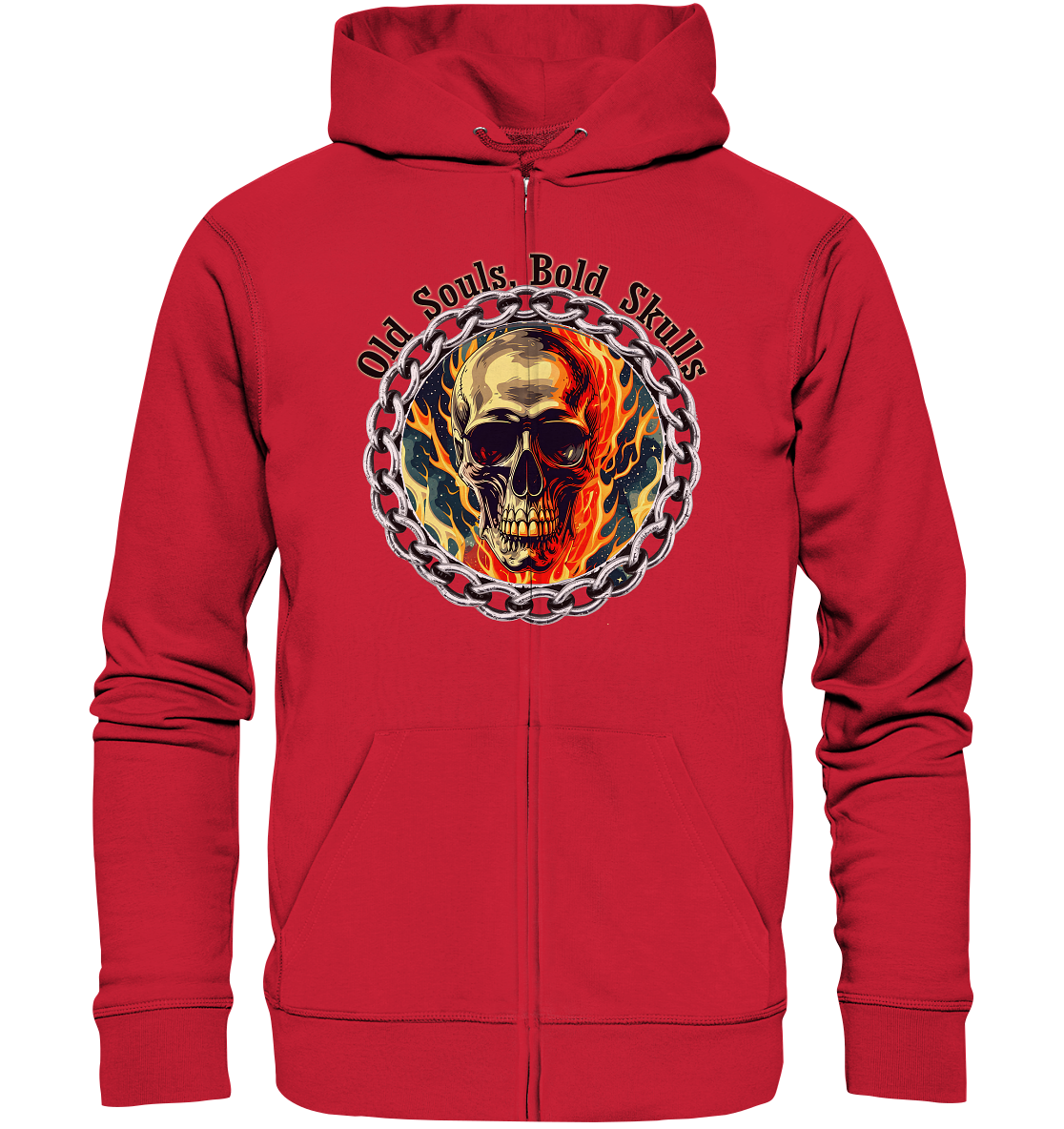 Skull3 - Organic Zipper