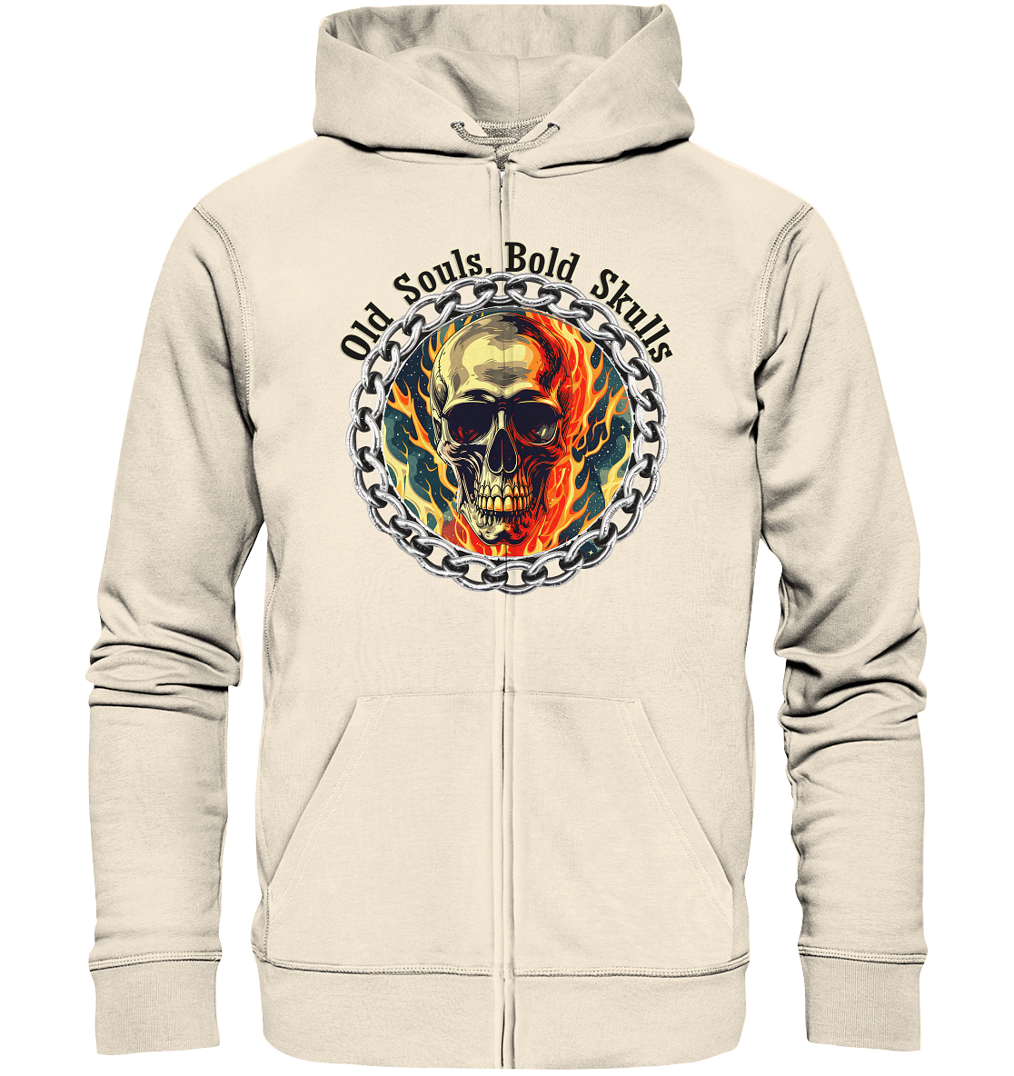 Skull3 - Organic Zipper