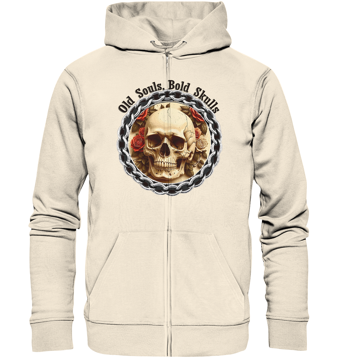 Skull8 - Organic Zipper