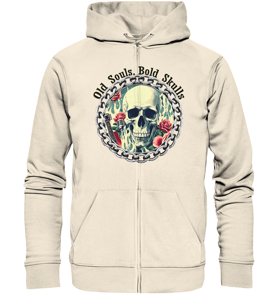 Skull2 - Organic Zipper