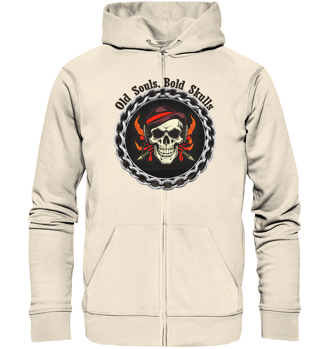 Skull7 - Organic Zipper