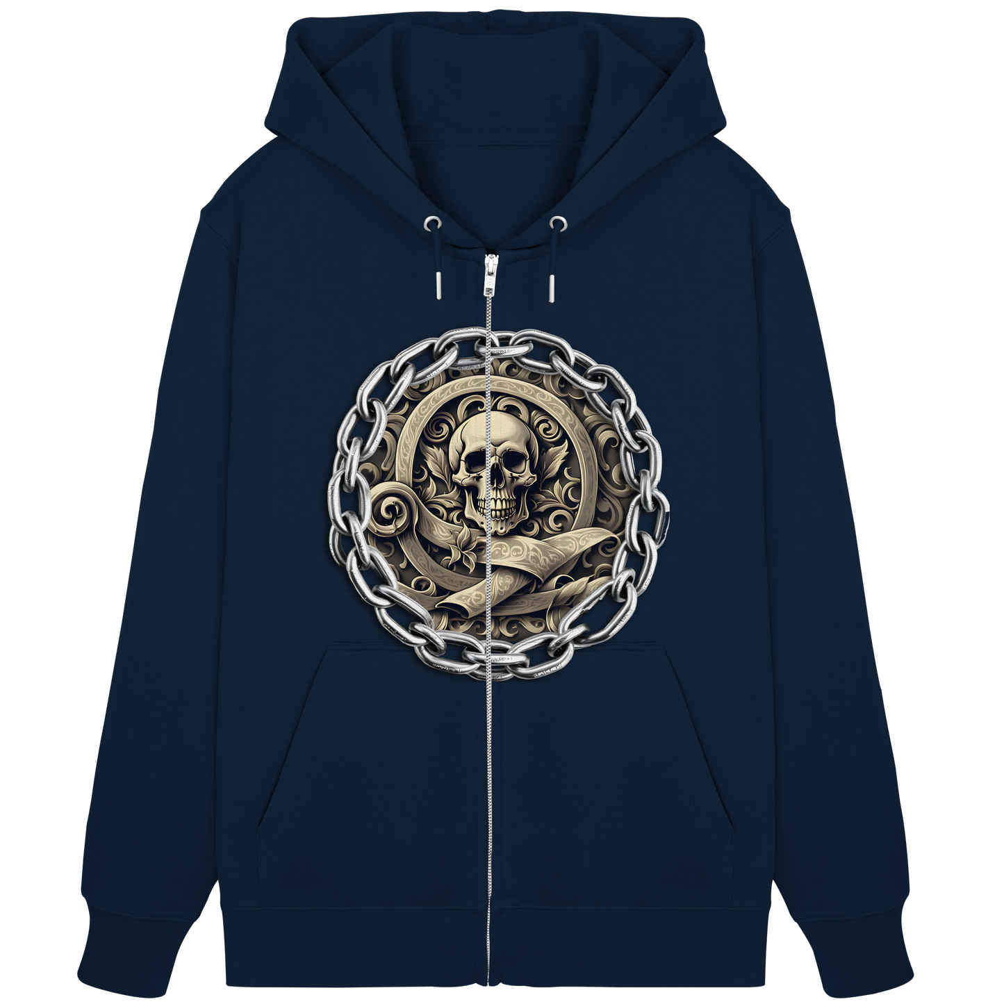 New Deathhead2 - Organic Zipper