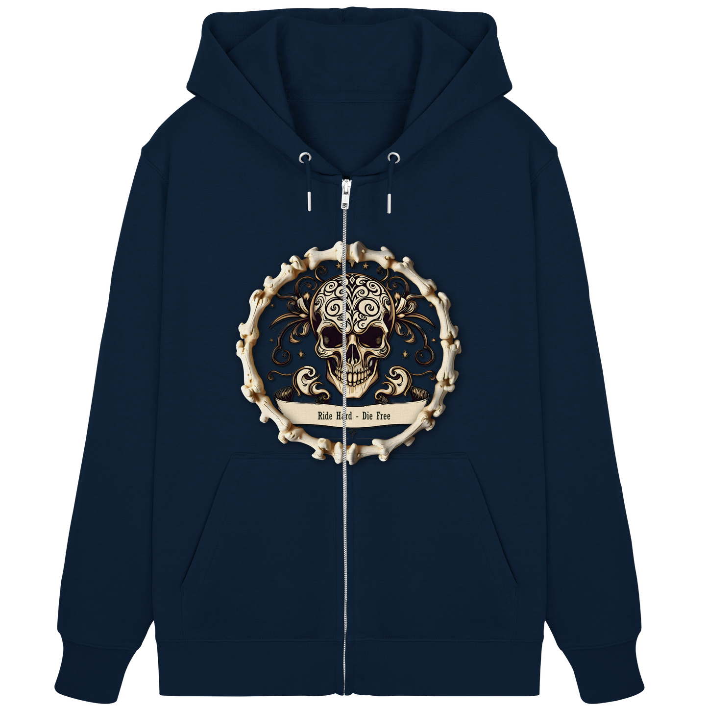 New Deathhead4 - Organic Zipper