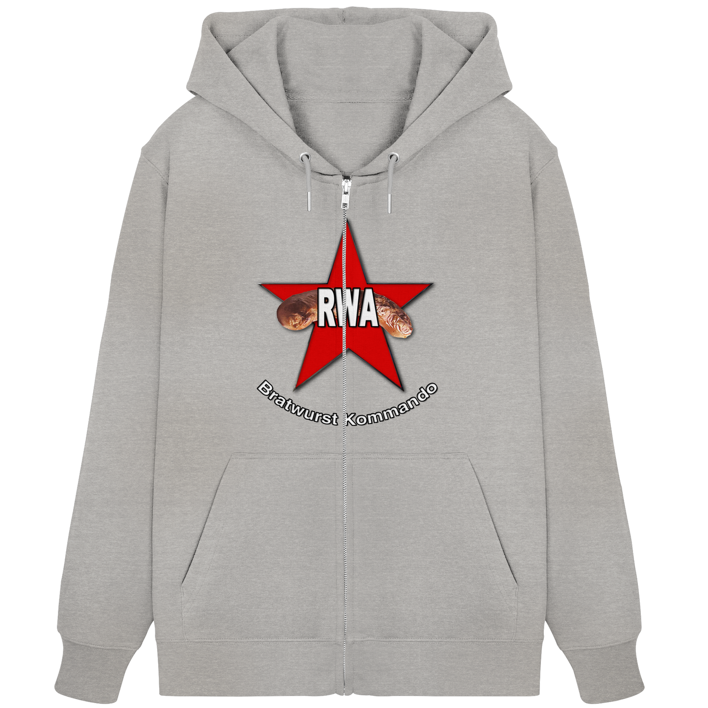 Rote Wurst Armee - Bratwurst Kommando - Organic Zipper