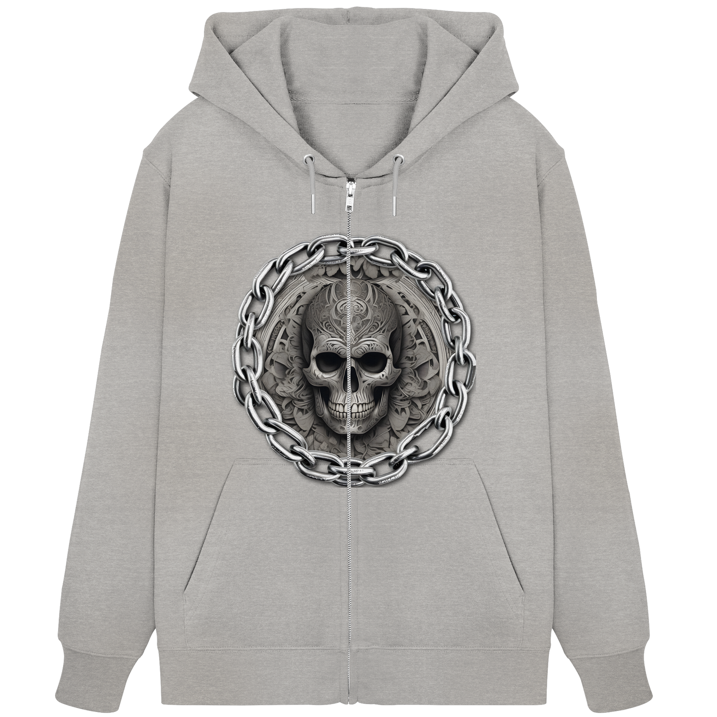 New Deathhead7 - Organic Zipper