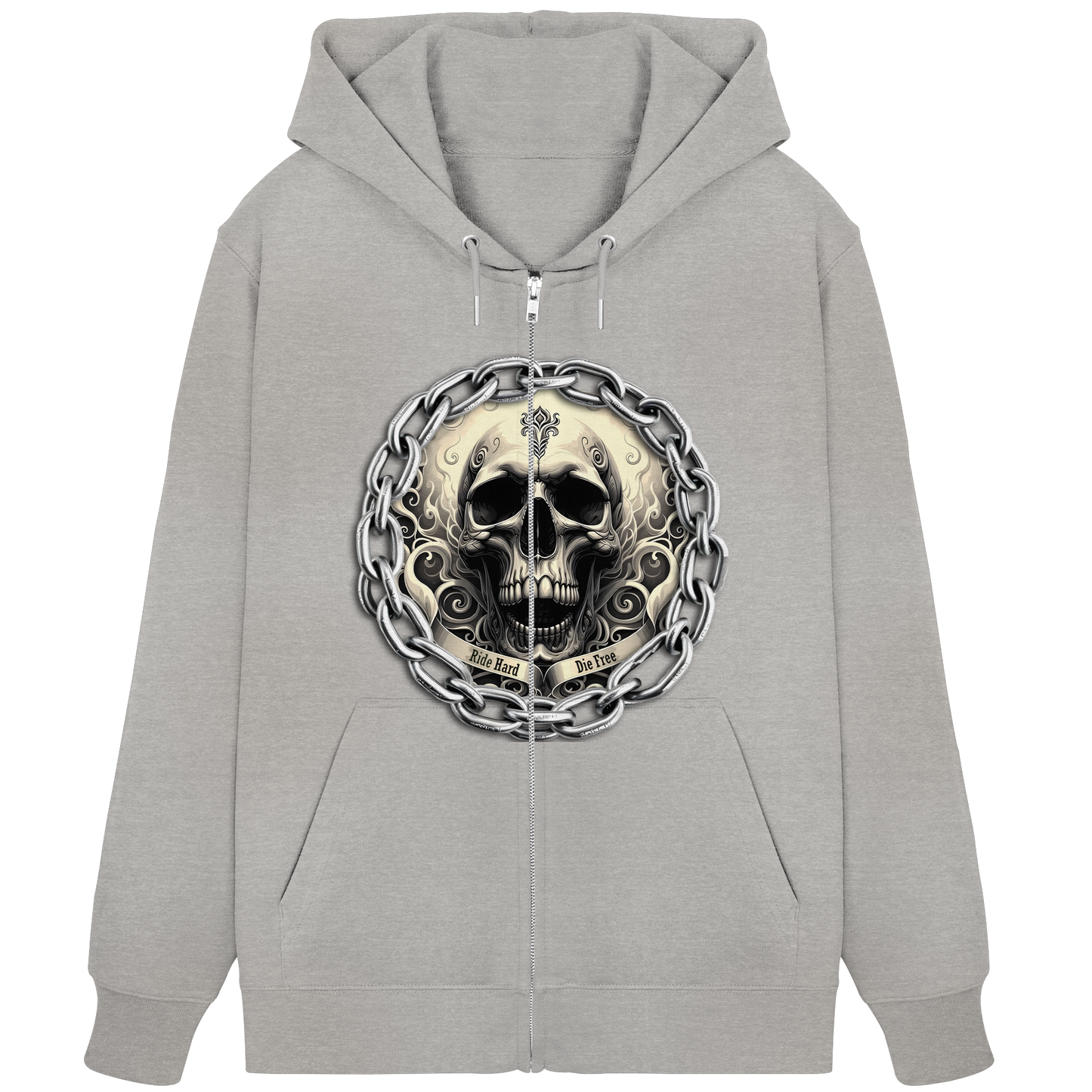 New Deathhead3 - Organic Zipper