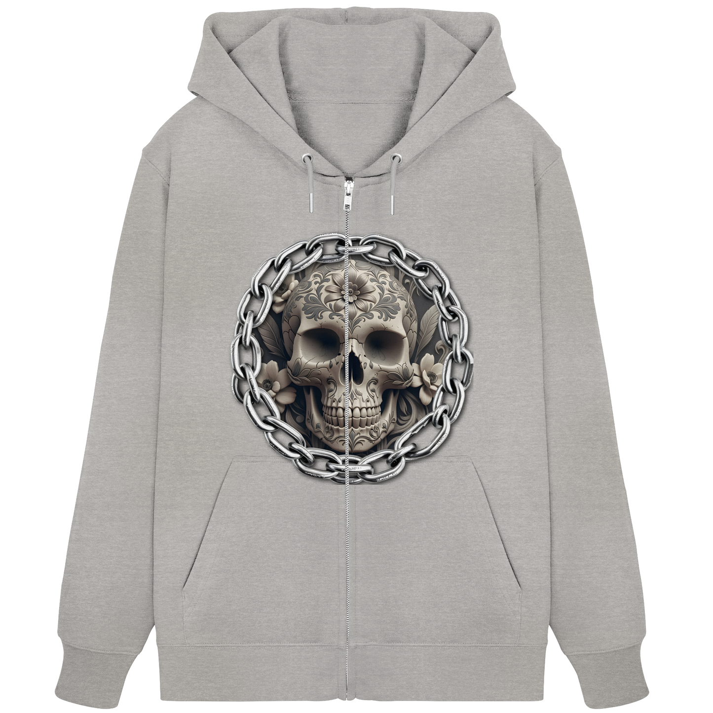 New Deathhead6 - Organic Zipper