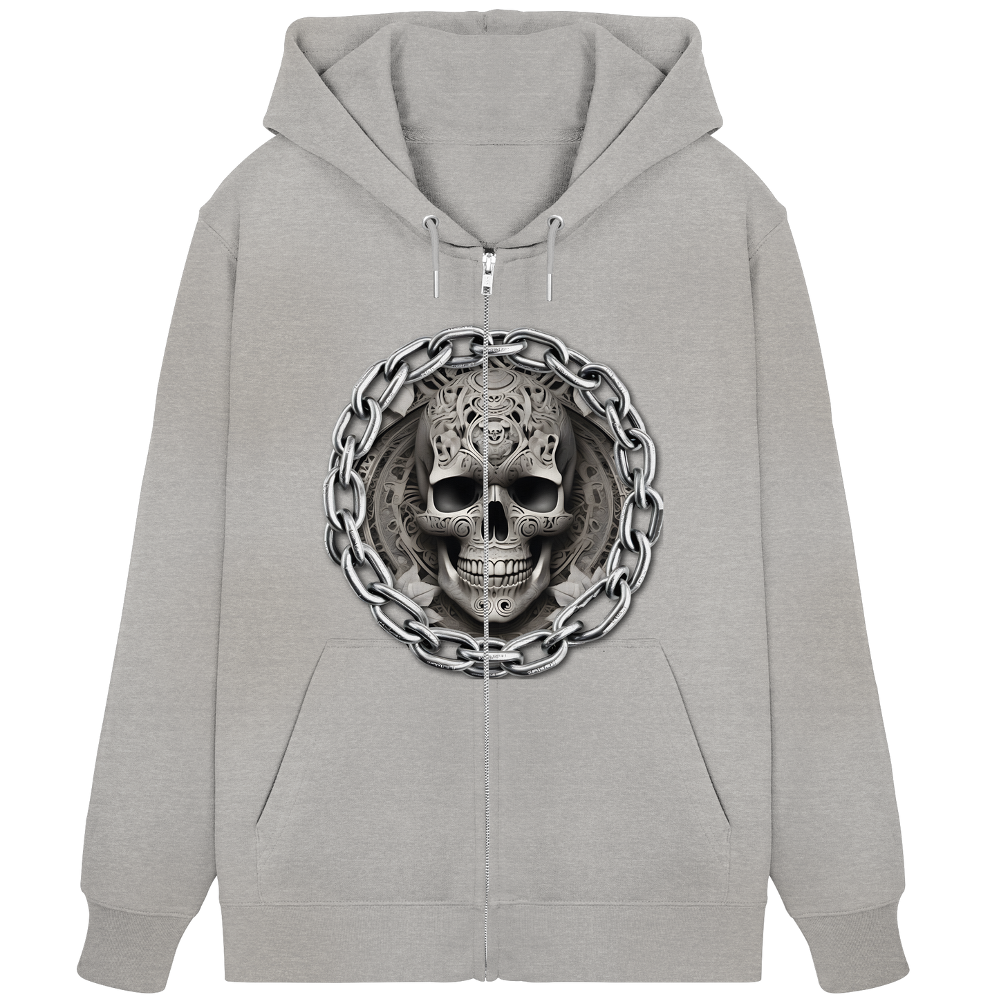 New Deathhead5 - Organic Zipper