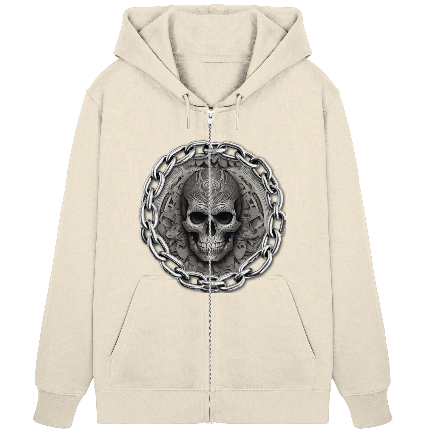 New Deathhead7 - Organic Zipper