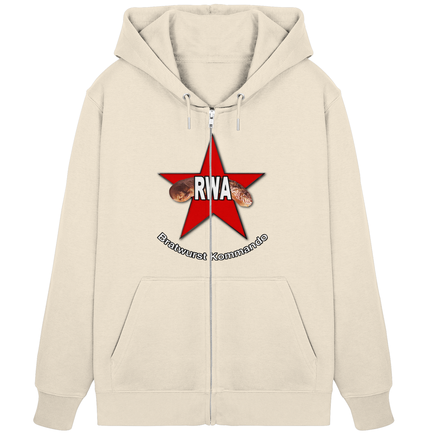 Rote Wurst Armee - Bratwurst Kommando - Organic Zipper