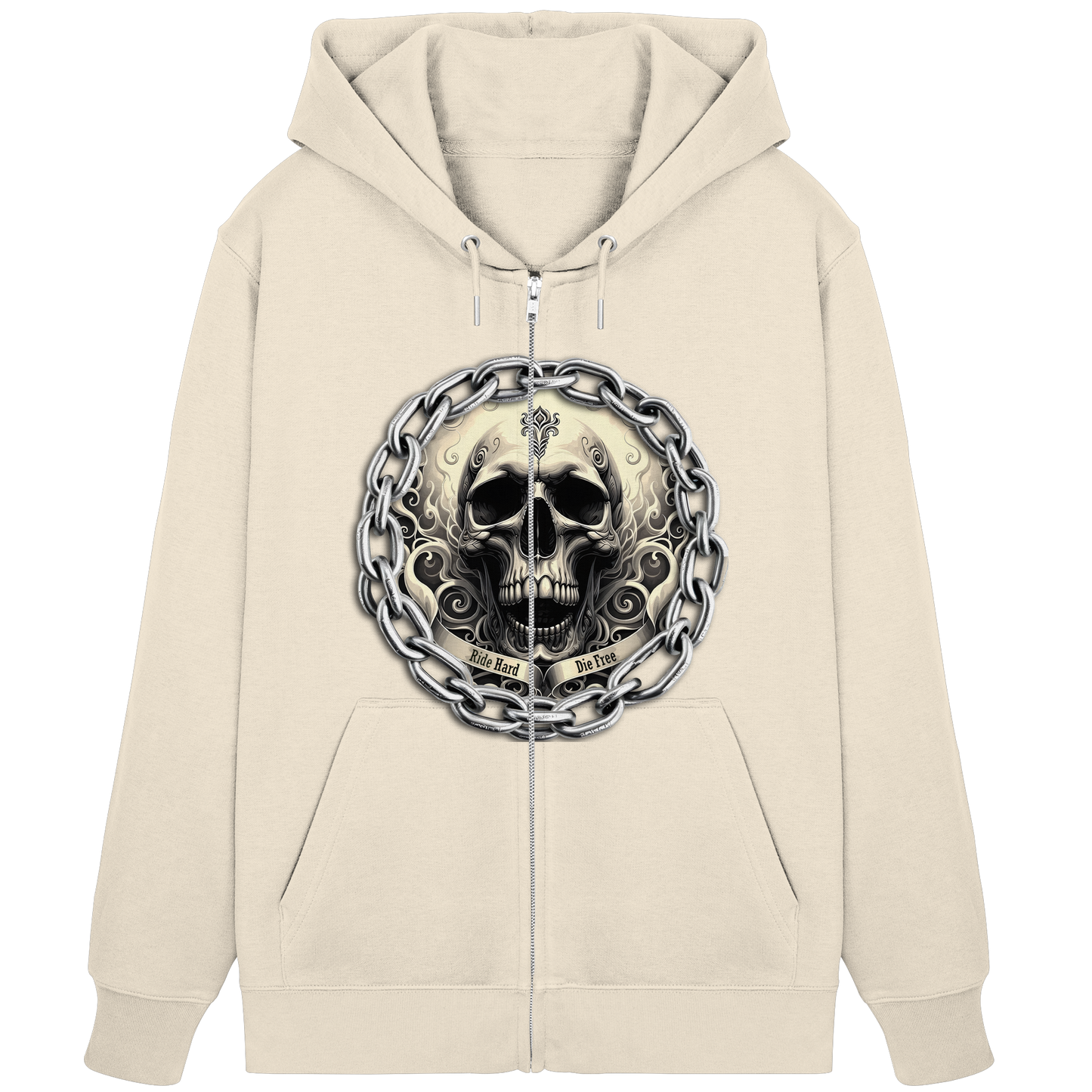 New Deathhead3 - Organic Zipper