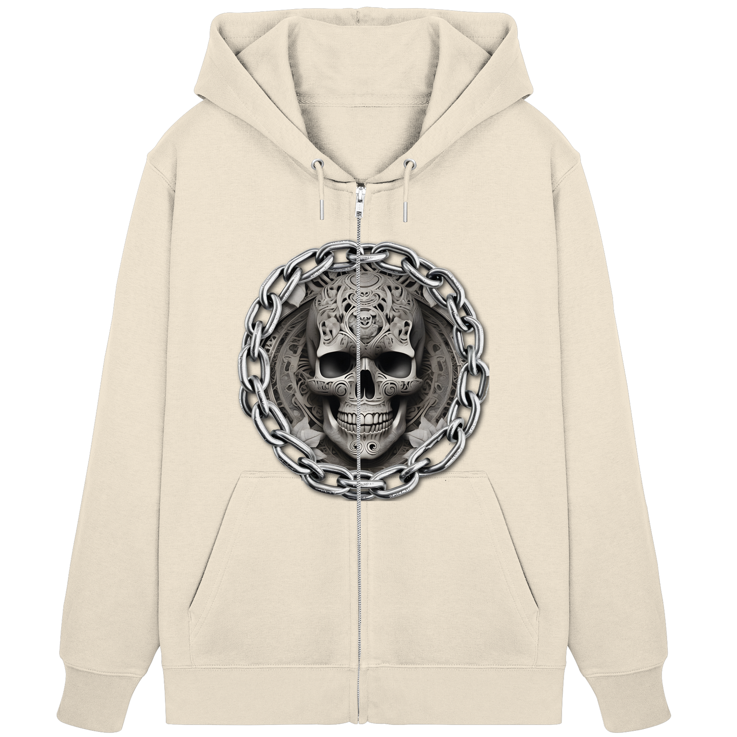 New Deathhead5 - Organic Zipper