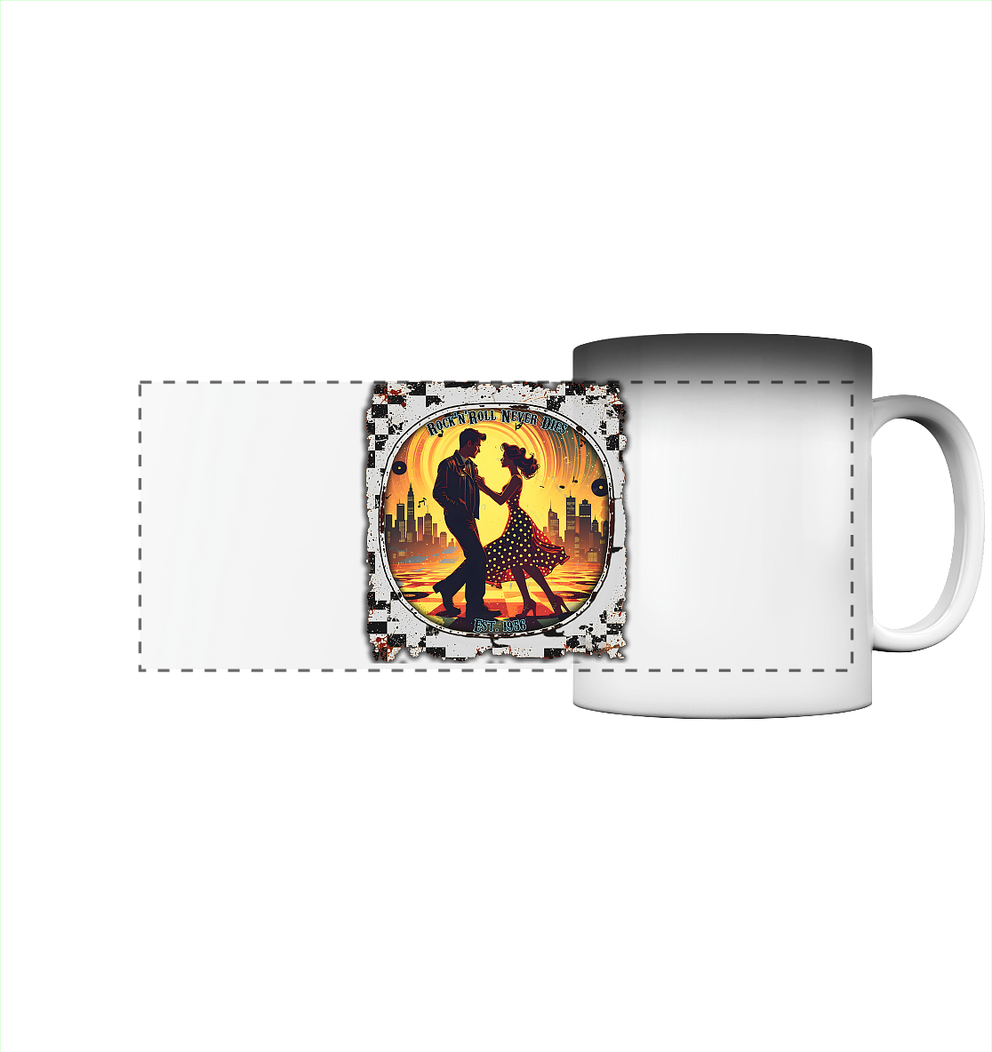 Rock´n Roll 8 - Panorama Magic Mug